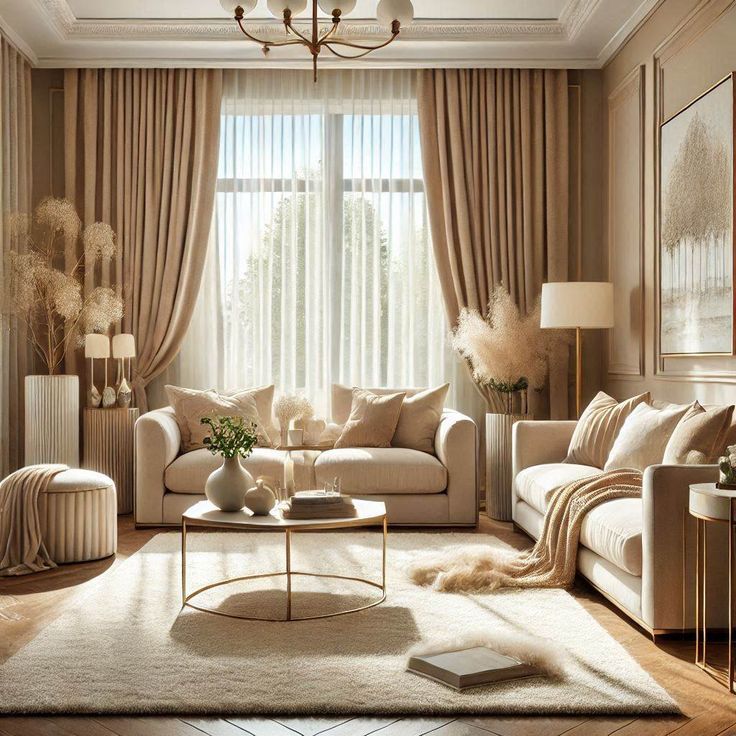 Drawing Room Curtain Ideas