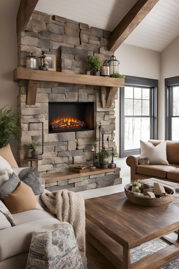 8 Budget-Friendly Empty Fireplace Ideas to Elevate Your Living Room Empty Fireplace Ideas