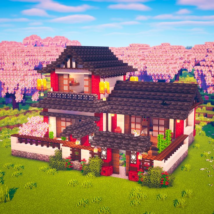 Japanese Minecraft Houses