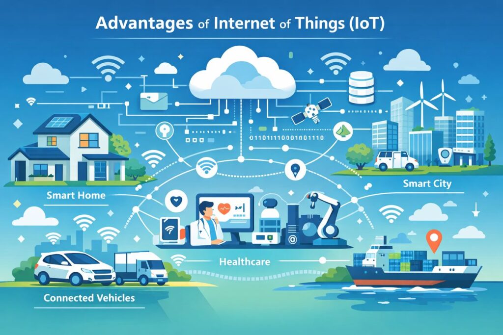 advantages of internet of things