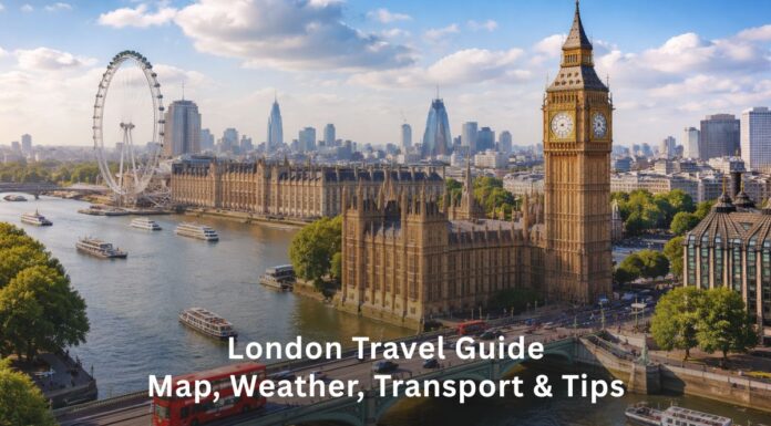 London Travel Guide: Map, Weather, Transport & Tips London Travel Guide