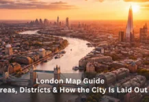 London Map Guide: Areas, Districts & How the City Is Laid Out London Map
