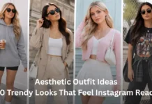 Aesthetic Outfit Ideas: 20 Trendy Looks That Feel Instagram Ready Aesthetic Outfit Ideas
