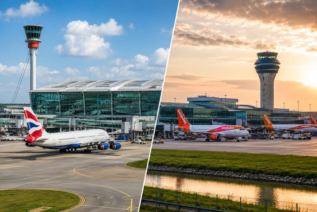 Heathrow vs Gatwick: Which London Airport Is Better? Heathrow vs Gatwick comparison showing London's two major airports