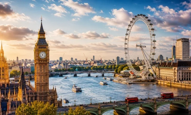 The Perfect One Day London Itinerary: See the Best of London in 24 Hours One day London itinerary featuring Big Ben, the Thames, and iconic London landmarks