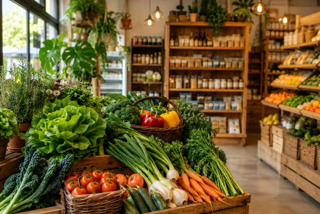 Best Organic Food Shops in London Organic food shops in London offering fresh produce and sustainable groceries