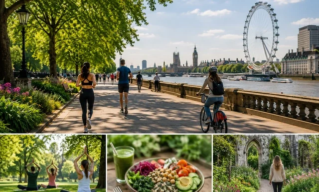 25 Healthy Things to Do in London for a Fun, Active & Balanced Lifestyle Healthy things to do in London including walking trails, parks, cycling routes and wellness activities