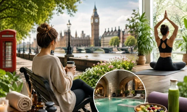 10 Best Self Care Activities in London to Relax, Recharge & Feel Your Best Woman enjoying self care activities in London during a relaxing wellness day