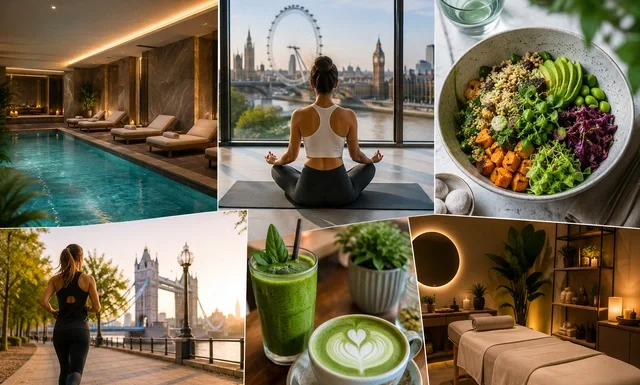The Ultimate London Wellness Guide: Best Spas, Fitness, Healthy Eats & Self-Care Spots London wellness guide featuring the best spas, fitness classes, healthy restaurants, yoga studios, and wellness experiences in London