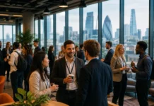 25 Best London Startup Events for Networking, Funding & Business Growth London startup events featuring founders, investors, and entrepreneurs networking in London