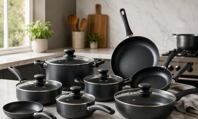 Best Non-Stick Cookware Sets Available in London for Every Budget non-stick cookware sets London in modern kitchen setup