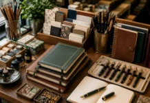 Top 10 London Stationery Shops Every Writer and Student Should Visit Best stationery stores London featuring luxury notebooks, fountain pens, and independent stationery shops.