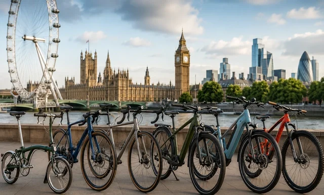 Top 10 Bicycle Brands in London for Commuters and Cycling Enthusiasts Top bicycle brands London featuring Brompton, Condor Cycles, Trek, Giant and other commuter bicycles