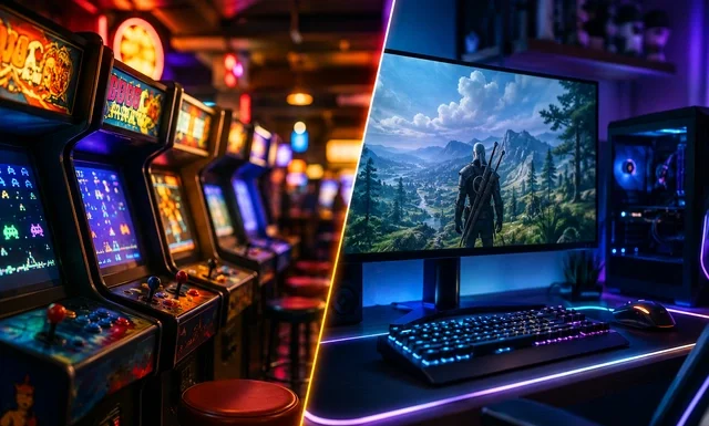 Arcade Games vs Modern Video Games: What Players Prefer in 2026 Arcade games vs modern video games comparison in 2026