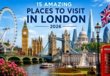 15 Amazing Places to Visit in London in 2026: Top Attractions & Hidden Gems Places to visit in London including Tower Bridge, London Eye, Buckingham Palace, and famous tourist attractions in 2026