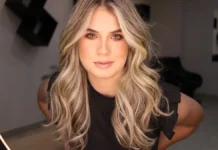 Balayage Aftercare: How to Protect Lightened Ends (and What It Costs) Woman with dimensional blonde balayage hair