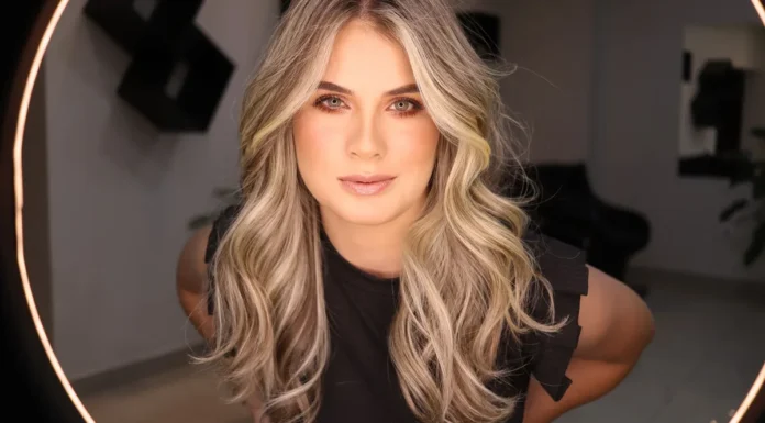 Balayage Aftercare: How to Protect Lightened Ends (and What It Costs) Woman with dimensional blonde balayage hair
