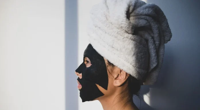 Face Masks for Skin: Choosing the Right Type for Your Concern Woman relaxing with a face mask on