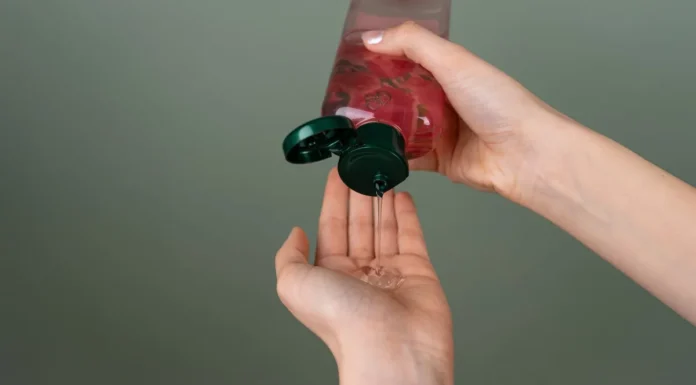 Frizz Control Gel: Hold Levels, the Cast, and How to Stop Flaking Dispensing frizz control gel from a bottle into a palm