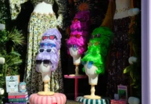 Human Hair vs Synthetic Wigs: Cost, Styling and Lifespan A display of human hair and synthetic wigs