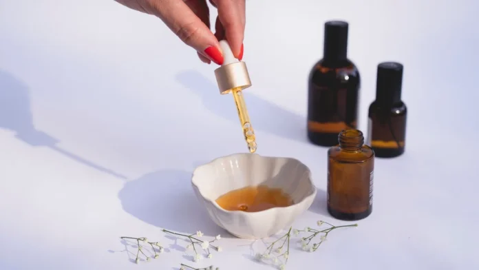 Snow Mushroom Skincare Natural skincare serum with botanical extracts