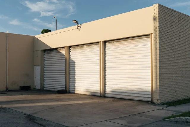 Darrell Sheets Net Worth and Legacy Darrell Sheets net worth - row of closed storage unit doors