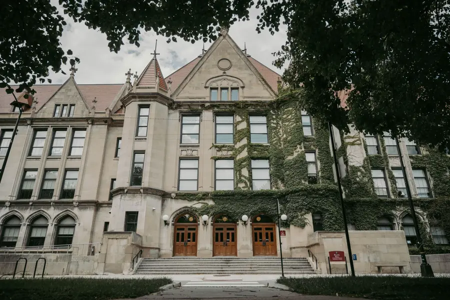 Dick Cavett net worth - ivy-covered Gothic university building