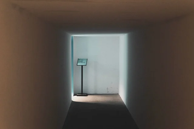 Jimmy Savile: Safeguarding Lessons Jimmy Savile safeguarding lessons - an empty corridor in dim light