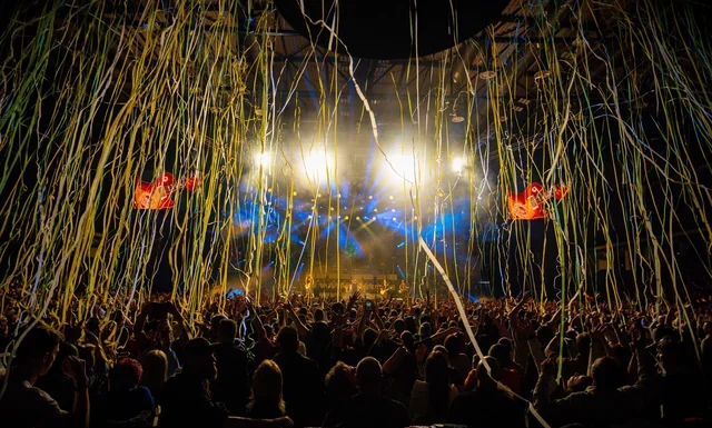 Kesha Net Worth 2026: The Cost of Freedom, Explained Kesha net worth - concert crowd under vibrant lights and falling confetti