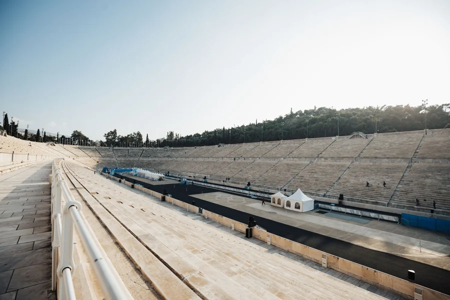 Snoop Dogg net worth - wide view of a historic Olympic stadium