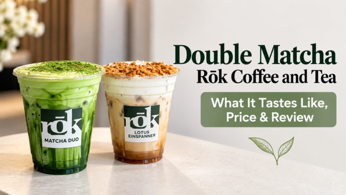 Double Matcha Rōk Coffee and Tea Double Matcha Rōk Coffee and Tea: What It Tastes Like, Price & Review