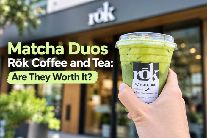 Matcha Duos Rōk Coffee and Tea
