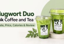 Mugwort Duo Rōk Coffee and Tea: Taste, Price, Calories & Review Mugwort Duo Rōk Coffee and Tea