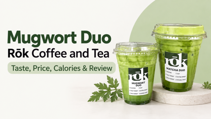 Mugwort Duo Rōk Coffee and Tea